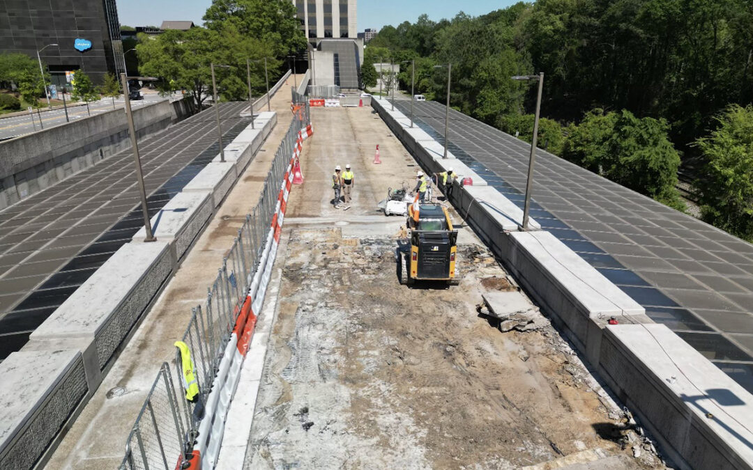 MARTA Lenox Station Demo & Renovations